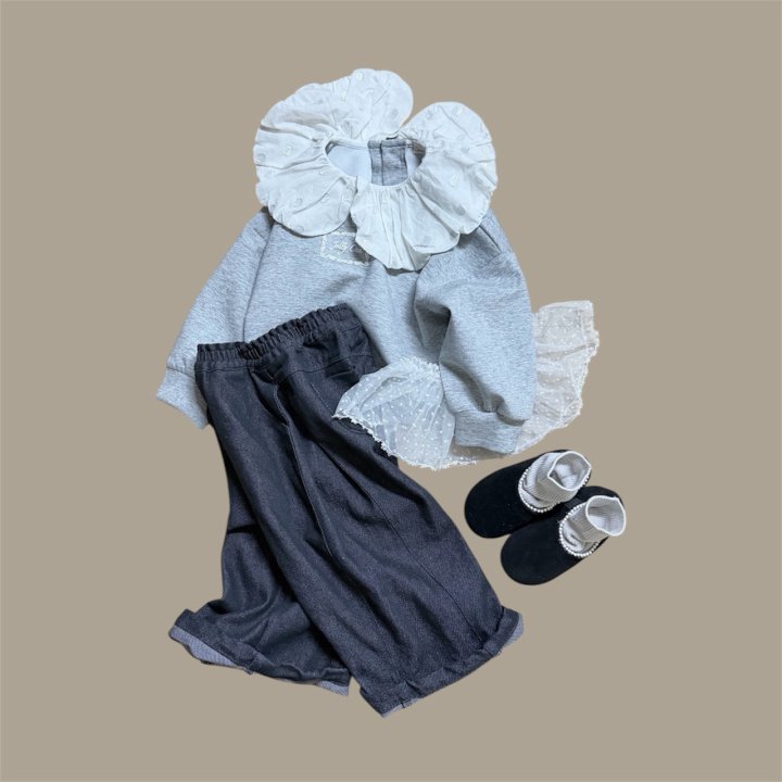 Mumunbaba - Korean Children Fashion - #kidsshorts - Donas Tee - 12
