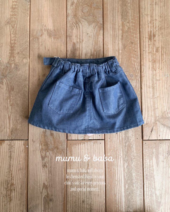 Mumunbaba - Korean Children Fashion - #kidzfashiontrend - Wrap-Zip Skirt - 8