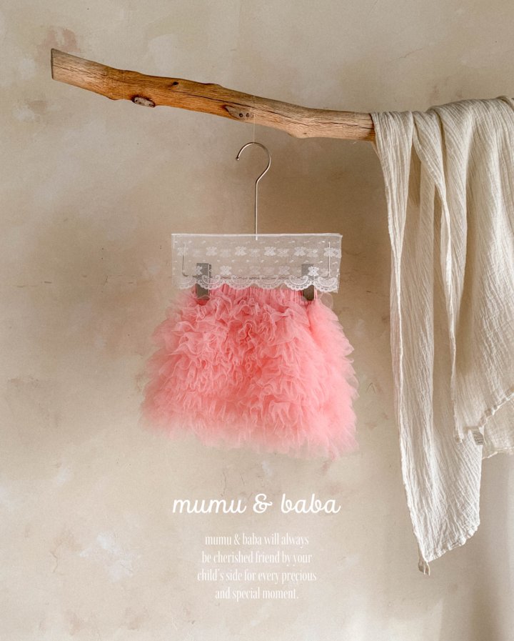 Mumunbaba - Korean Children Fashion - #kidzfashiontrend - Bobble Bobble Skirt - 5
