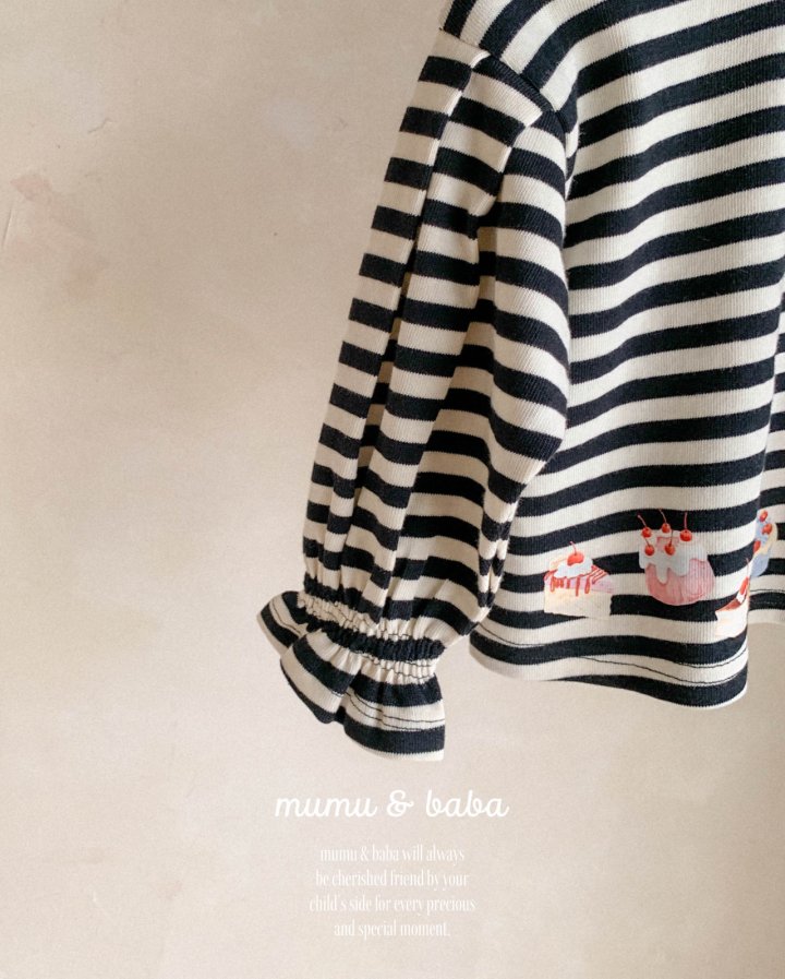 Mumunbaba - Korean Children Fashion - #littlefashionista - Dessert Tee - 3