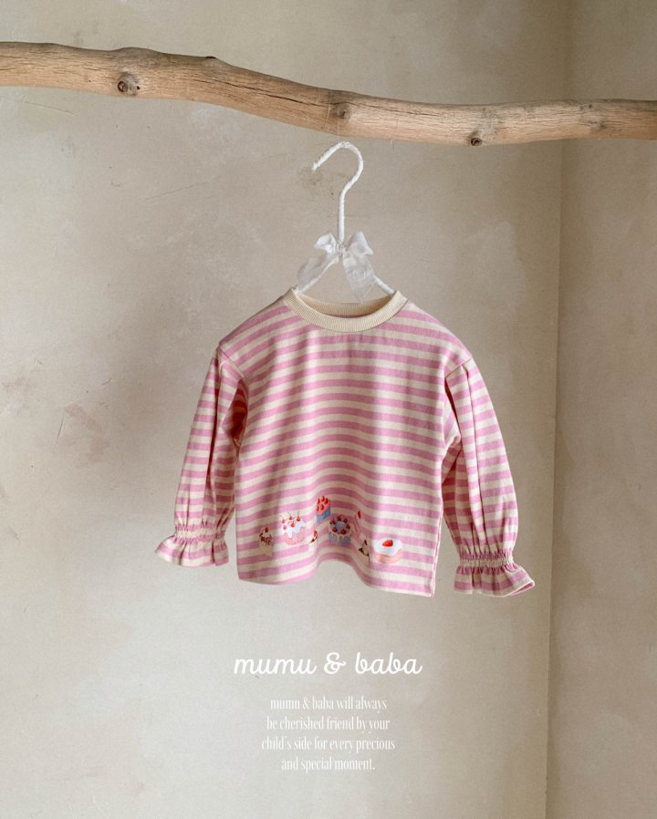 Mumunbaba - Korean Children Fashion - #littlefashionista - Dessert Tee - 4
