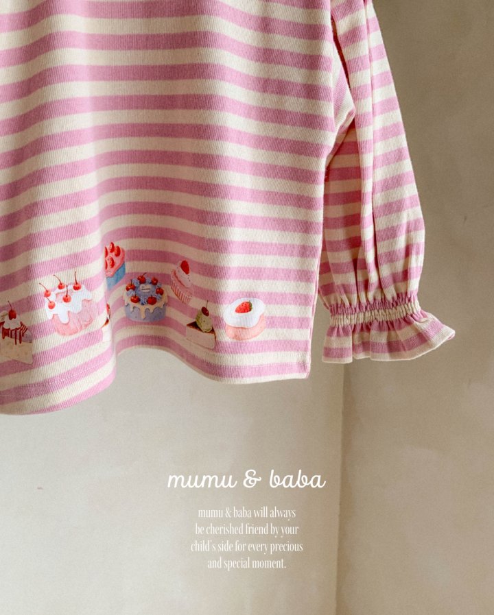 Mumunbaba - Korean Children Fashion - #minifashionista - Dessert Tee - 5