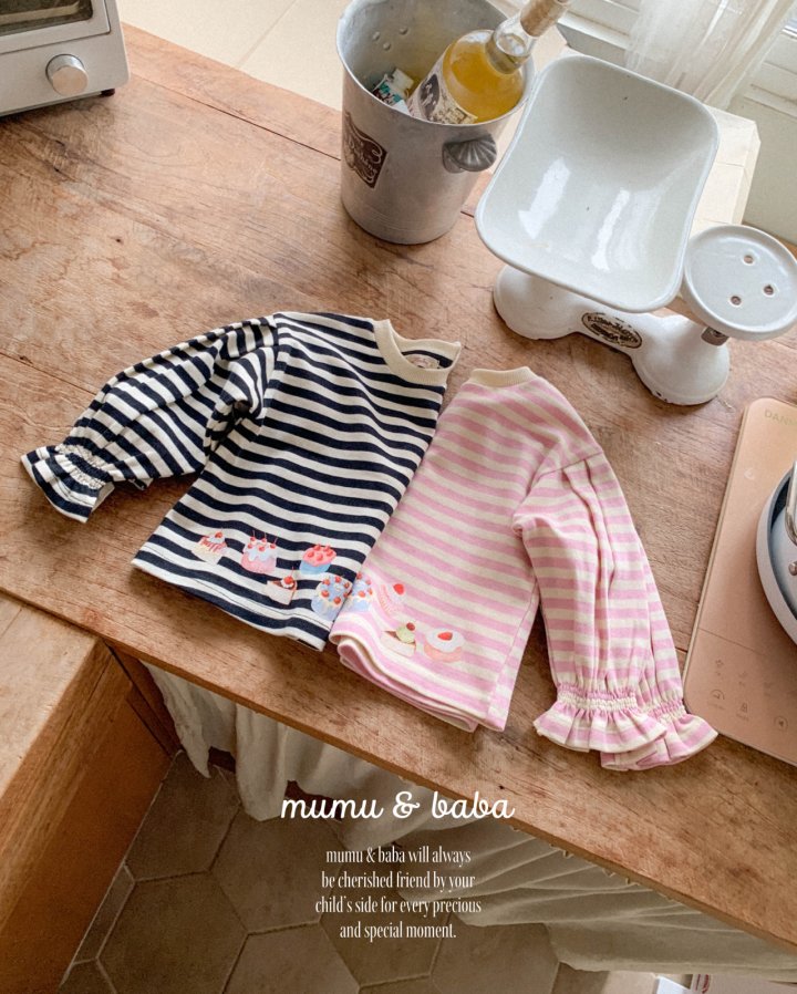Mumunbaba - Korean Children Fashion - #stylishchildhood - Dessert Tee - 9