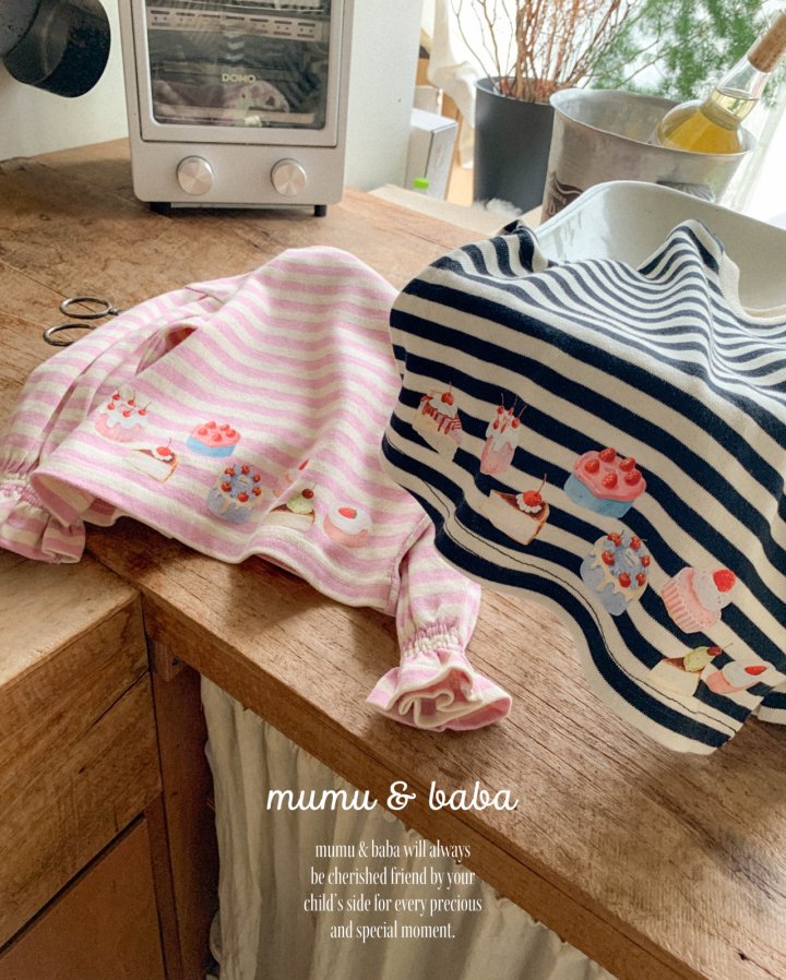 Mumunbaba - Korean Children Fashion - #todddlerfashion - Dessert Tee - 7