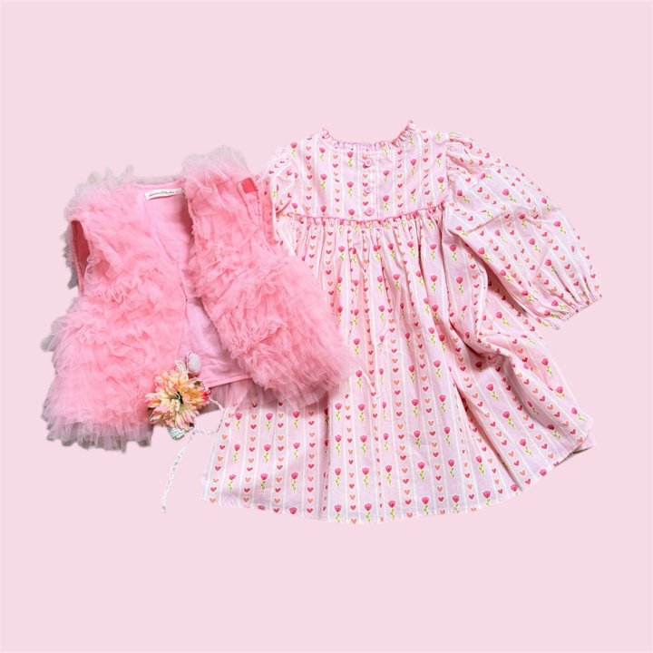 Mumunbaba - Korean Children Fashion - #toddlerclothing - Bobble Bobble Vest - 11
