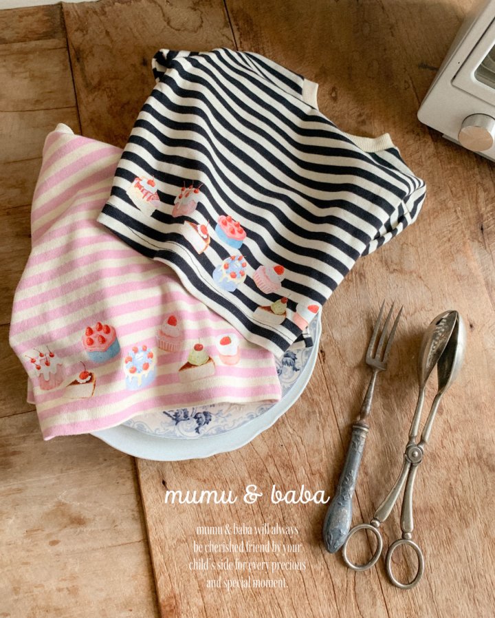 Mumunbaba - Korean Children Fashion - #toddlerclothing - Dessert Tee - 8