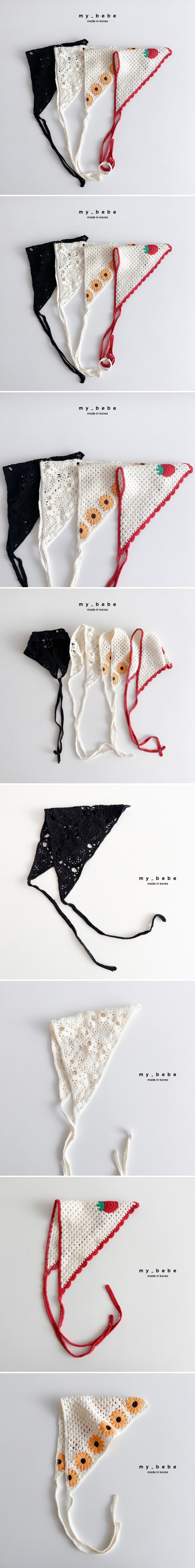My Bebe - Korean Baby Fashion - #babyootd - Knitted Kerchief