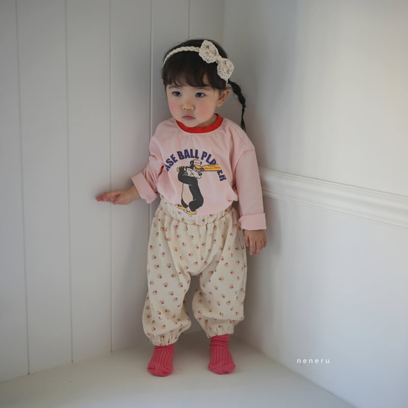 Neneru - Korean Baby Fashion - #babyboutique - Baseball Tee
