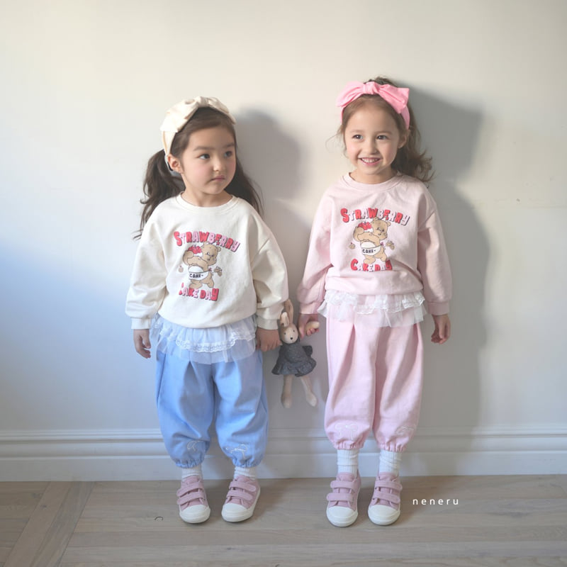 Neneru - Korean Baby Fashion - #babyboutique - Cake Bear Tee