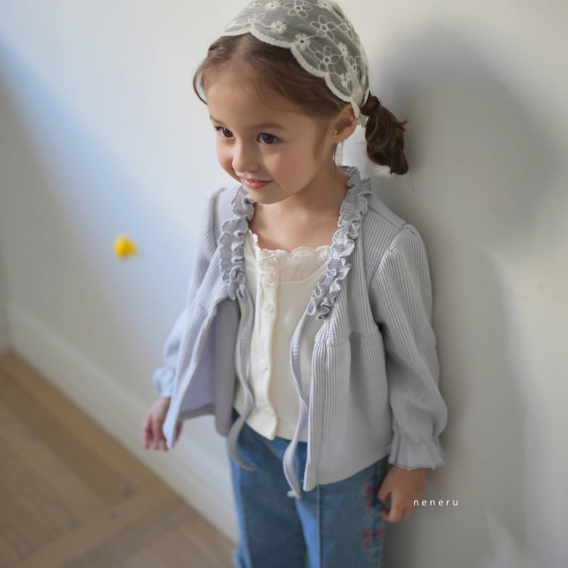 Neneru - Korean Baby Fashion - #babyboutiqueclothing - Lemona Cardigan - 3