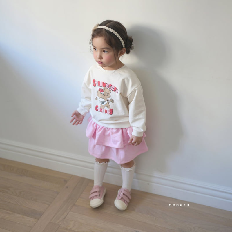 Neneru - Korean Baby Fashion - #babyboutiqueclothing - Cake Bear Tee - 2