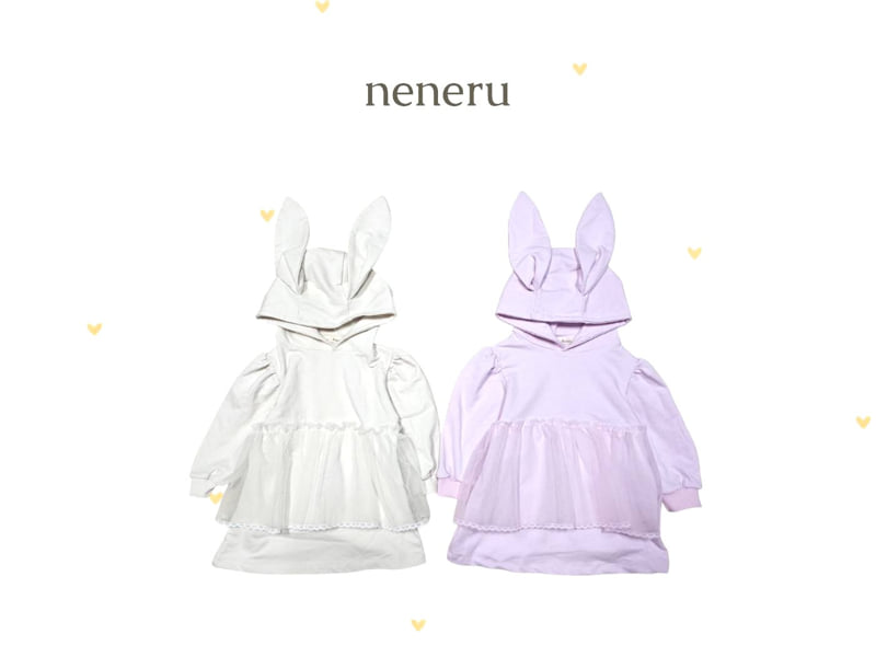 Neneru - Korean Baby Fashion - #babyclothing - Rabbit Tulle One-piece - 8