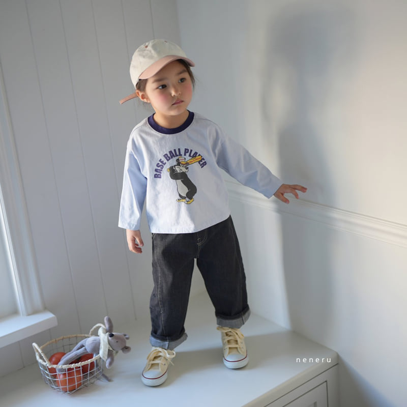 Neneru - Korean Baby Fashion - #babyclothing - Baseball Tee - 3