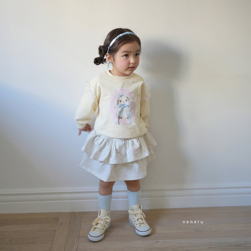 Neneru - Korean Baby Fashion - #babyclothing - Bunny Ribbon Tee - 7