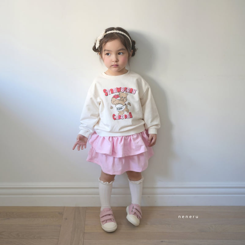 Neneru - Korean Baby Fashion - #babyclothing - Cake Bear Tee - 3