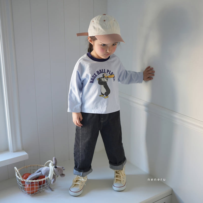 Neneru - Korean Baby Fashion - #babyclothing - Baseball Tee - 4