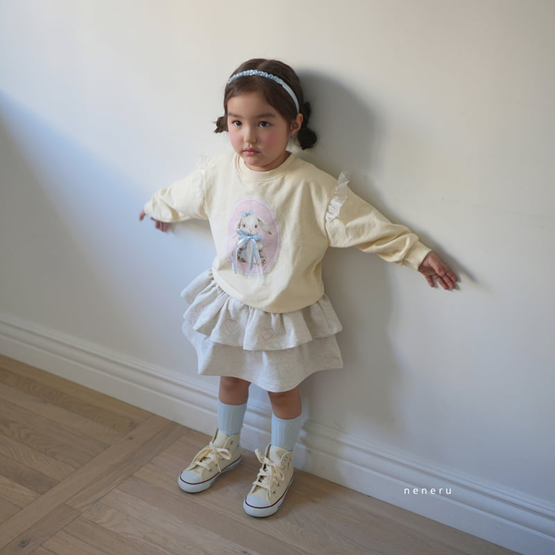 Neneru - Korean Baby Fashion - #babyfashion - Bunny Ribbon Tee - 8