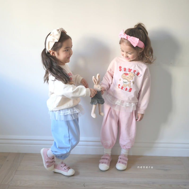 Neneru - Korean Baby Fashion - #babyclothing - Cake Bear Tee - 4