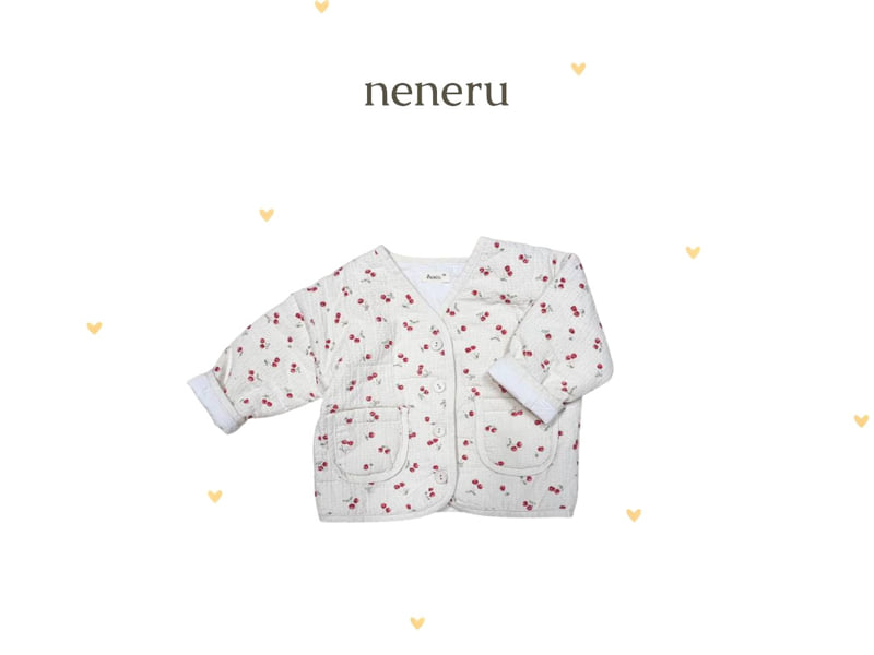 Neneru - Korean Baby Fashion - #babyfever - Mini Cherry Jacket - 7