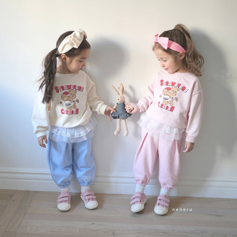 Neneru - Korean Baby Fashion - #babyfever - Cake Bear Tee - 5