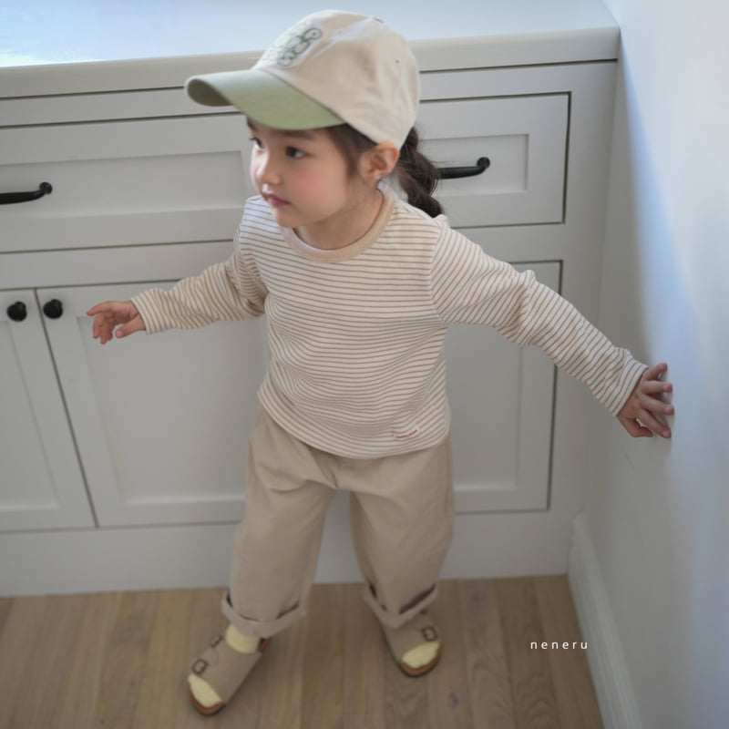 Neneru - Korean Baby Fashion - #babylifestyle - Mini Ribbed Tee (Bebe) - 6