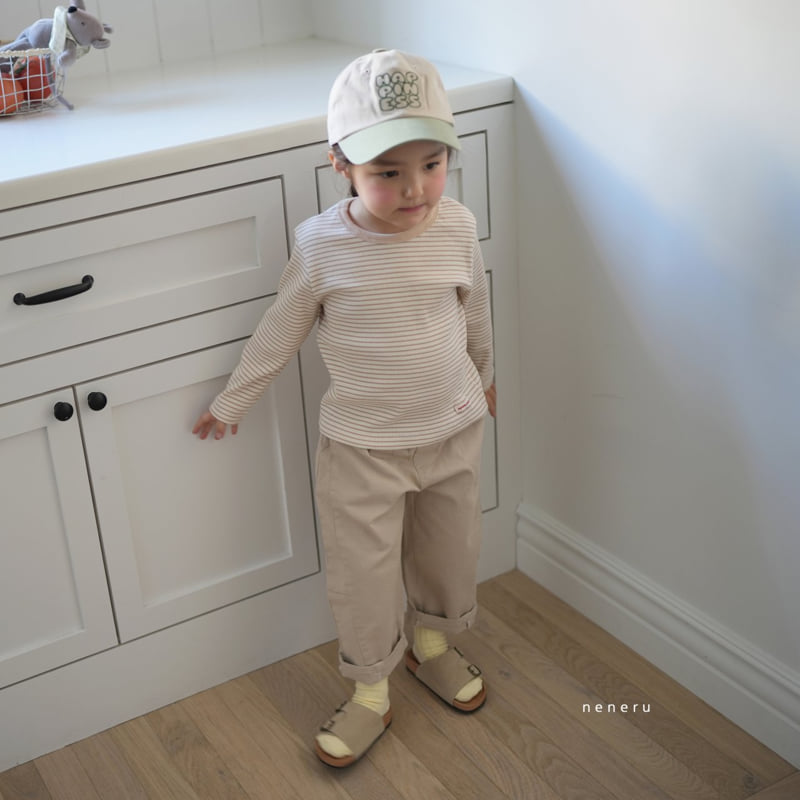 Neneru - Korean Baby Fashion - #babylifestyle - Mini Ribbed Tee (Kids) - 5