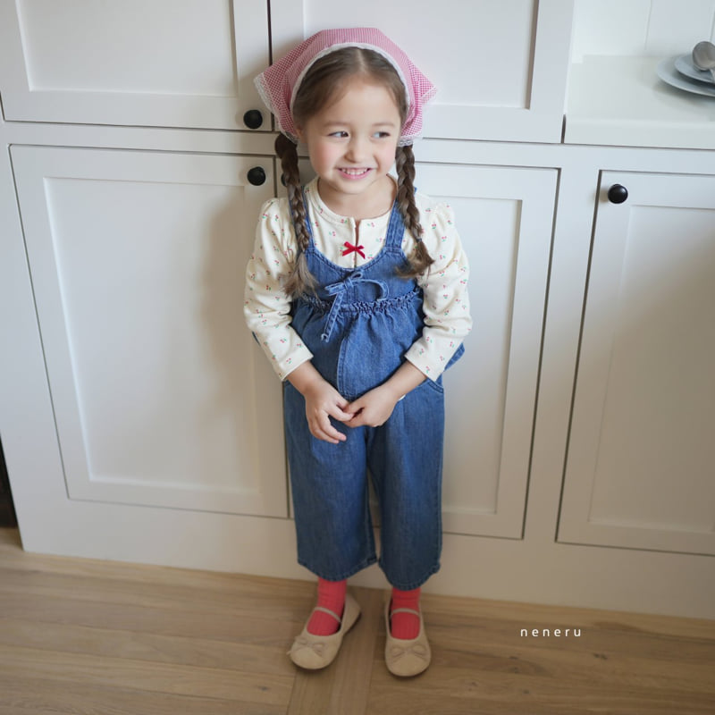 Neneru - Korean Baby Fashion - #babyoninstagram - Arena Denim Vest - 5