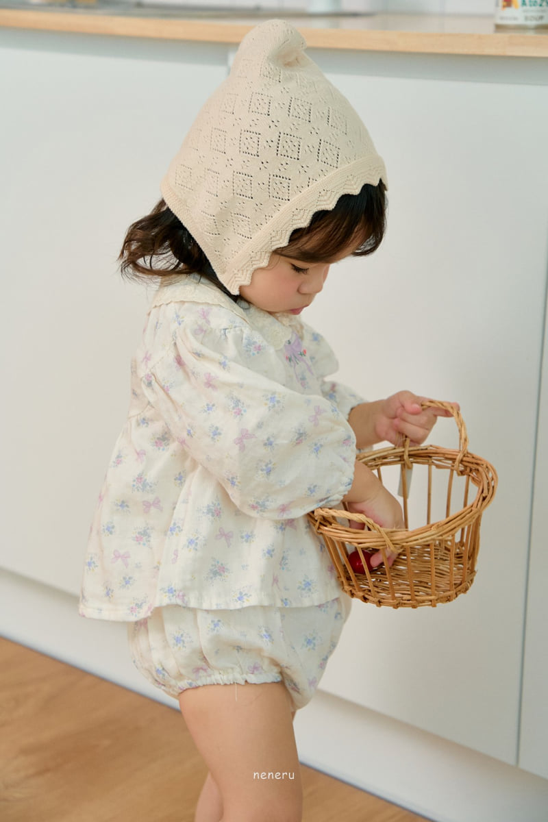 Neneru - Korean Baby Fashion - #babyoninstagram - Luna Knit Bonnet - 3