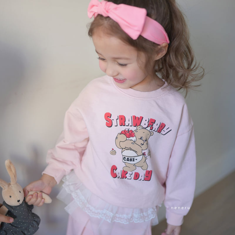 Neneru - Korean Baby Fashion - #babyoninstagram - Cake Bear Tee - 8