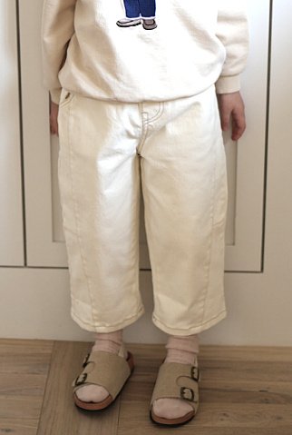 Neneru - Korean Baby Fashion - #babyootd - Classic Cotton Pants - 2