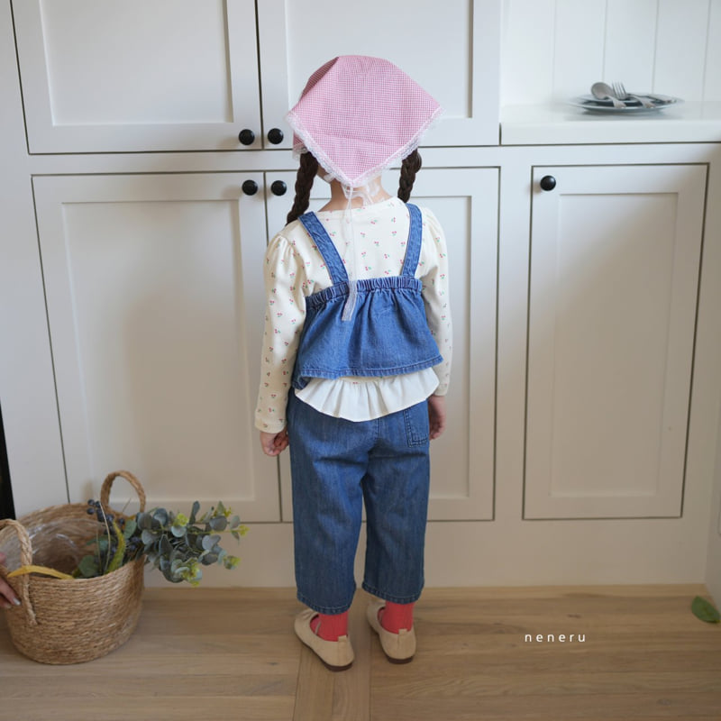 Neneru - Korean Baby Fashion - #babyoutfit - Arena Denim Pants - 3