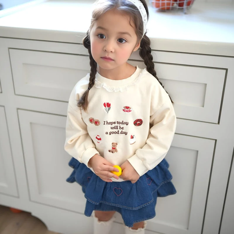 Neneru - Korean Baby Fashion - #babyoutfit - Sweet Tee - 6