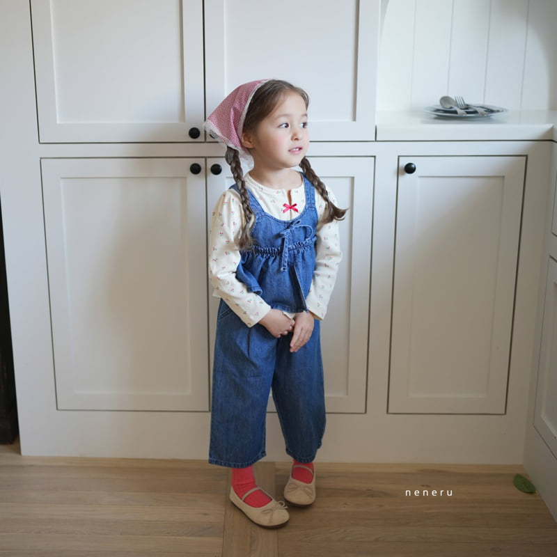 Neneru - Korean Baby Fashion - #babyoutfit - Arena Denim Pants - 4