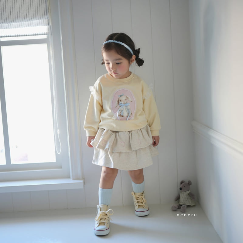 Neneru - Korean Baby Fashion - #babywear - Bunny Ribbon Tee