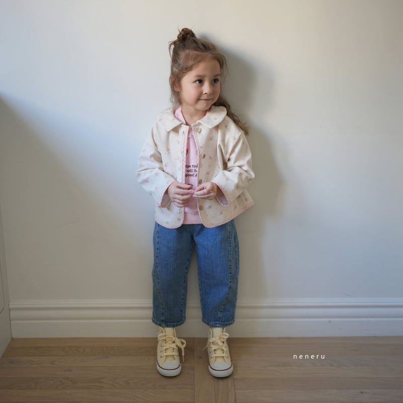 Neneru - Korean Baby Fashion - #onlinebabyshop - Classic Denim Pants - 3