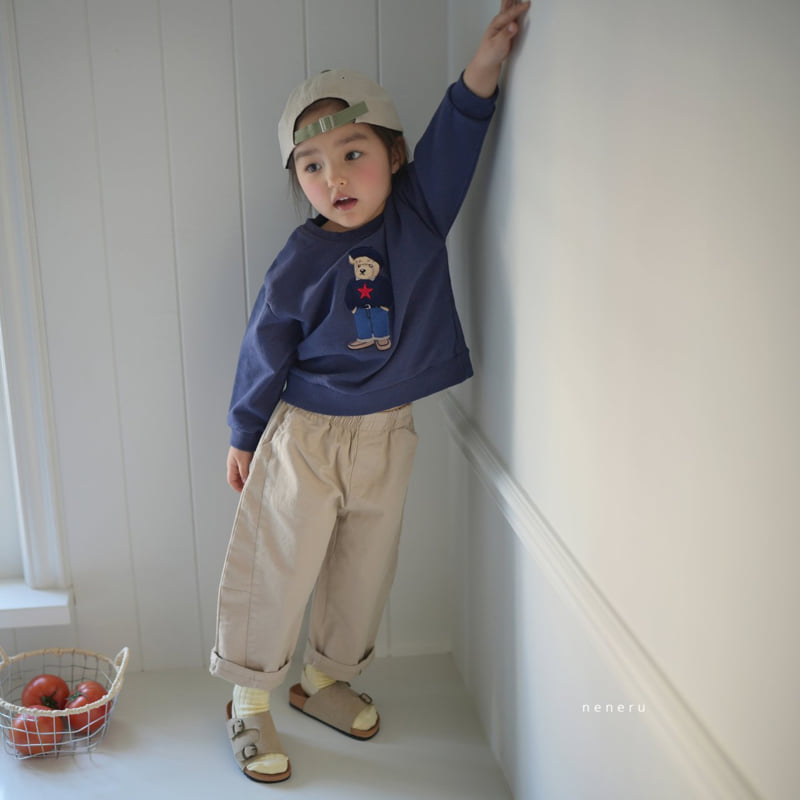 Neneru - Korean Baby Fashion - #onlinebabyshop - Classic Cotton Pants - 7