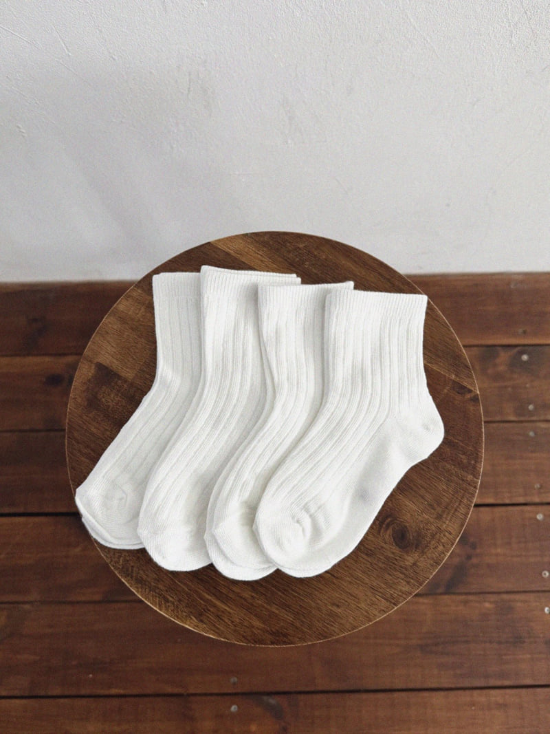 Night Bebe - Korean Children Fashion - #Kfashion4kids - Daily Socks Set