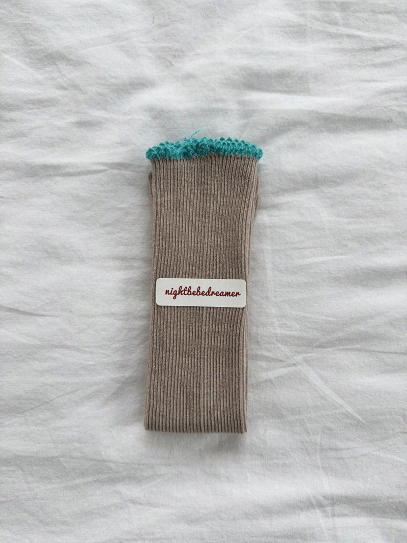 Night Bebe - Korean Children Fashion - #discoveringself - Stretch Knee Socks - 5