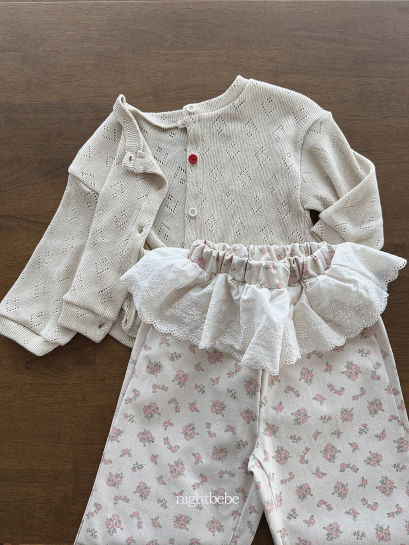 Night Bebe - Korean Children Fashion - #discoveringself - Lace Pants - 2