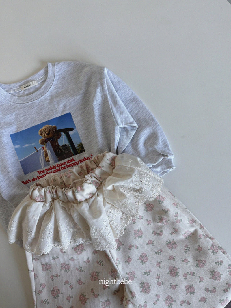 Night Bebe - Korean Children Fashion - #fashionkids - Lace Pants - 4
