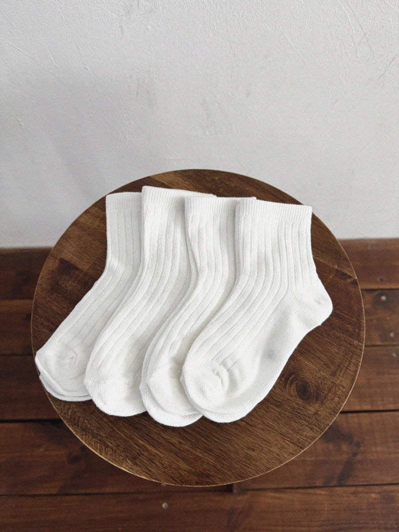 Night Bebe - Korean Children Fashion - #littlefashionista - Daily Socks Set - 2