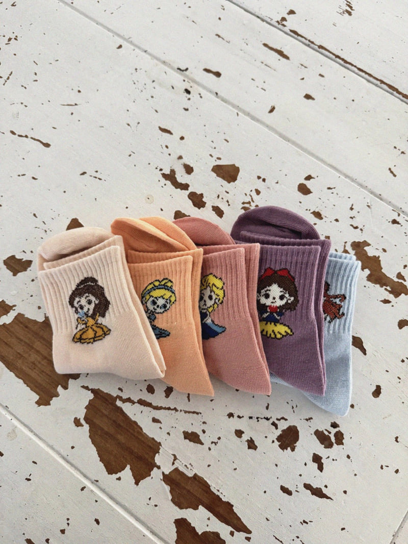 Night Bebe - Korean Children Fashion - #littlefashionista - Princess Socks Set