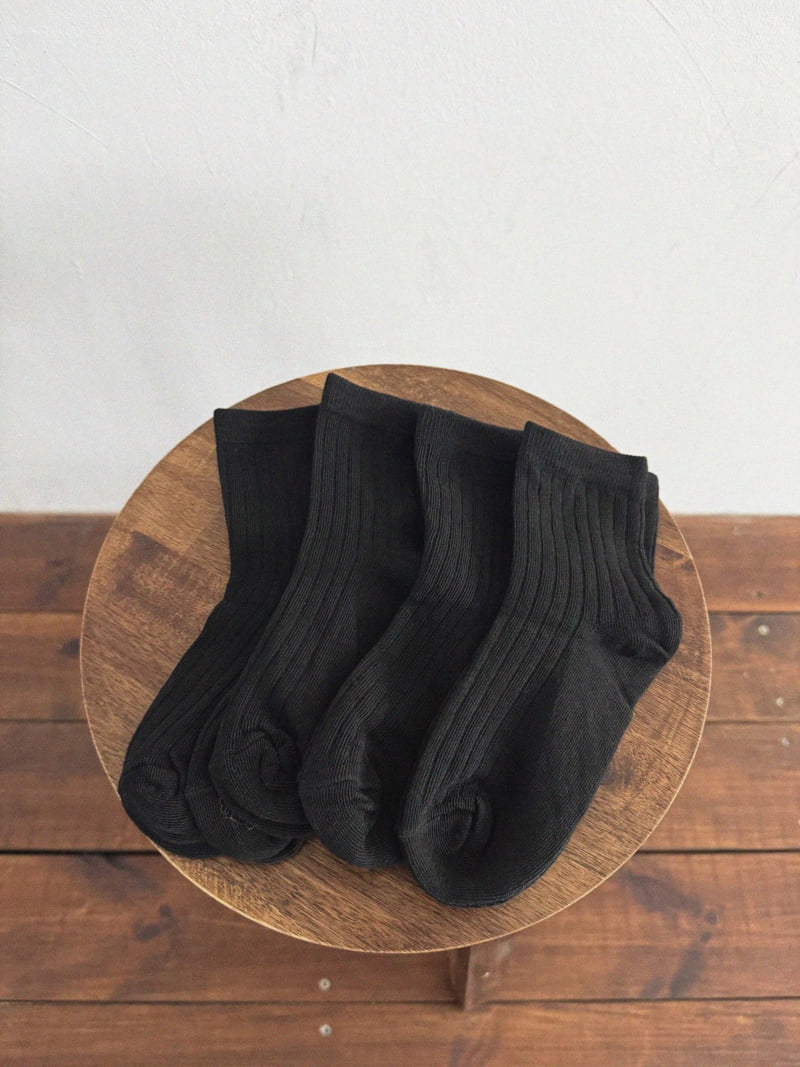 Night Bebe - Korean Children Fashion - #magicofchildhood - Daily Socks Set - 3