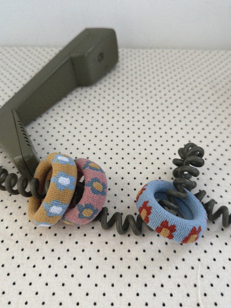 Night Bebe - Korean Children Fashion - #stylishchildhood - Knit Rubber Band - 11