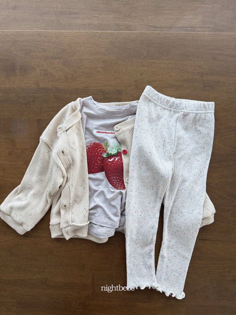 Night Bebe - Korean Children Fashion - #stylishchildhood - Sprinkle Leggings - 10