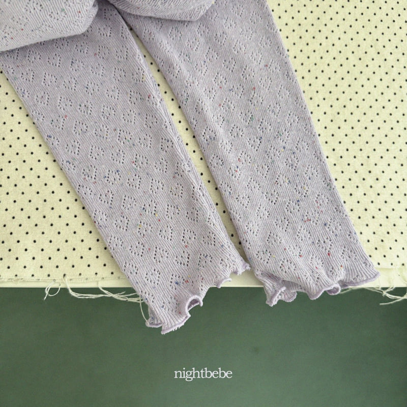 Night Bebe - Korean Children Fashion - #todddlerfashion - Sprinkle Leggings - 8