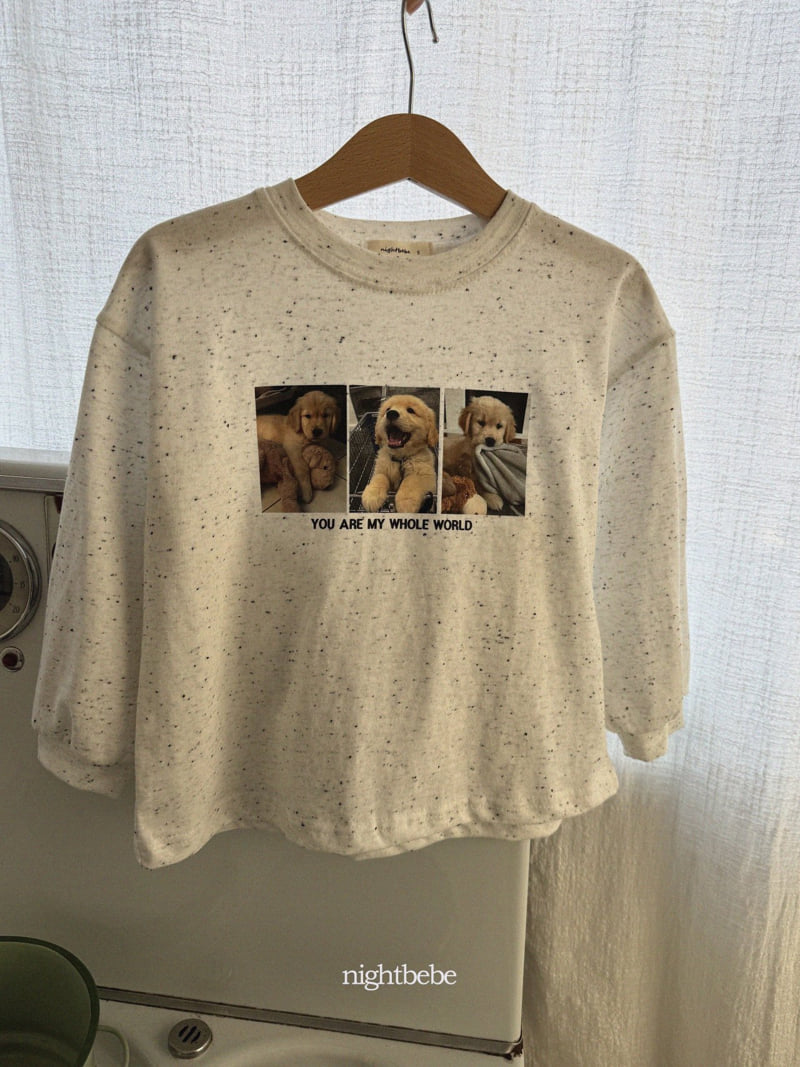 Night Bebe - Korean Children Fashion - #toddlerclothing - Retriever Tee - 7
