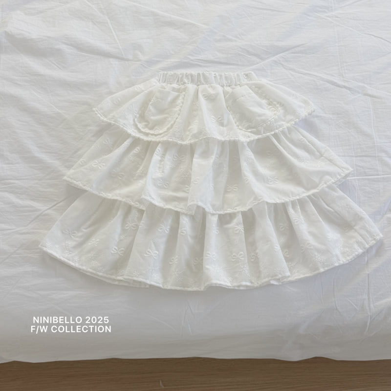 Ninibello - Korean Children Fashion - #Kfashion4kids - Cupcake Long Skirt