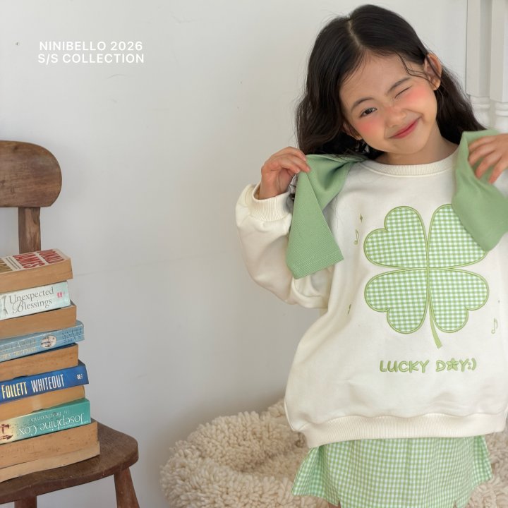 Ninibello - Korean Children Fashion - #Kfashion4kids - Lucky Sweatshirt - 6