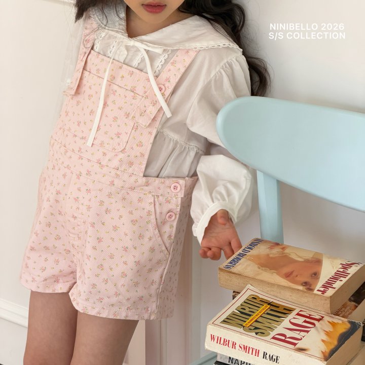 Ninibello - Korean Children Fashion - #Kfashion4kids - Blooming Overalls - 3